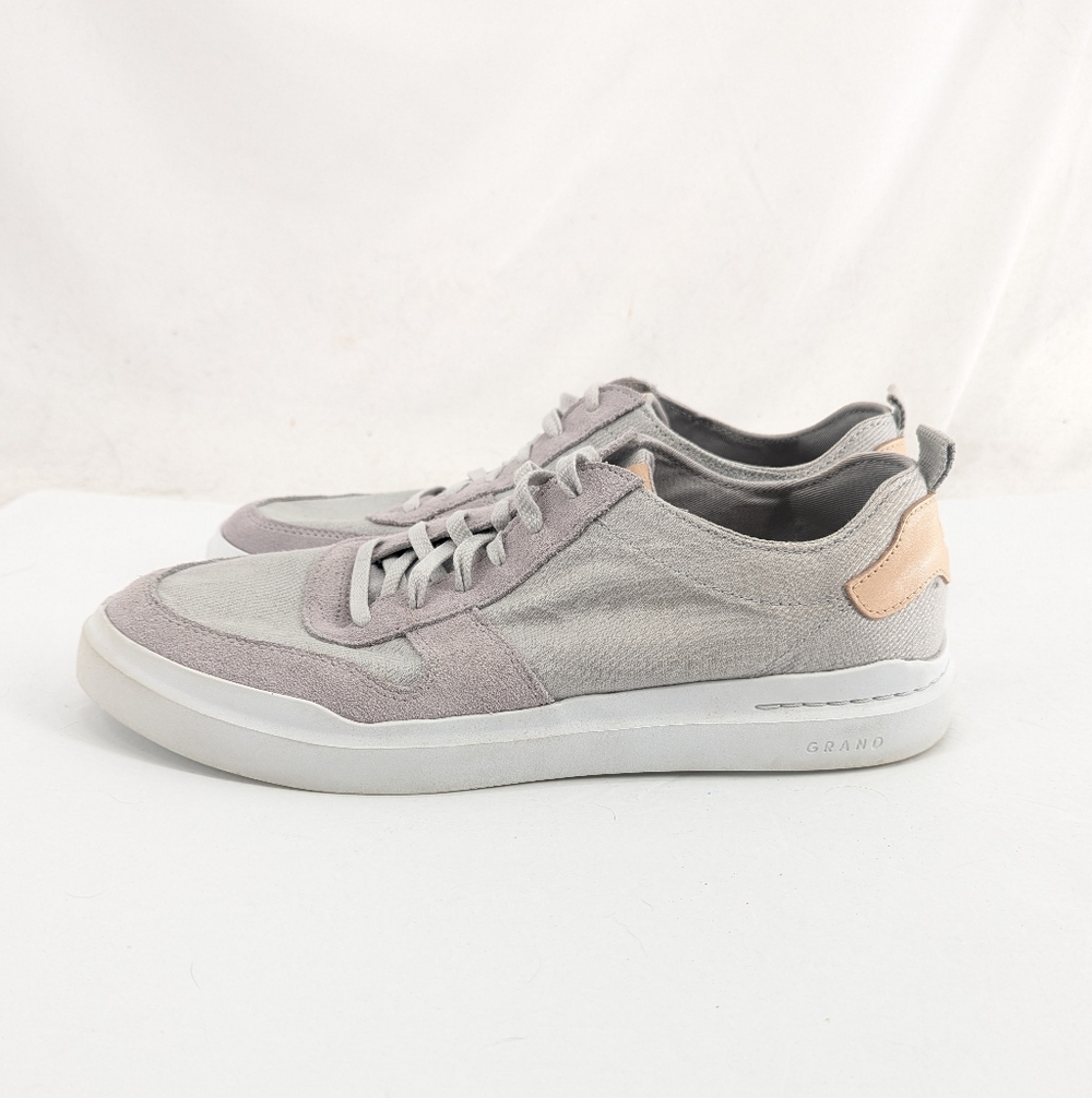 Cole Haan Grandpro Rally Mens Canvas Shoes Grey Size 13